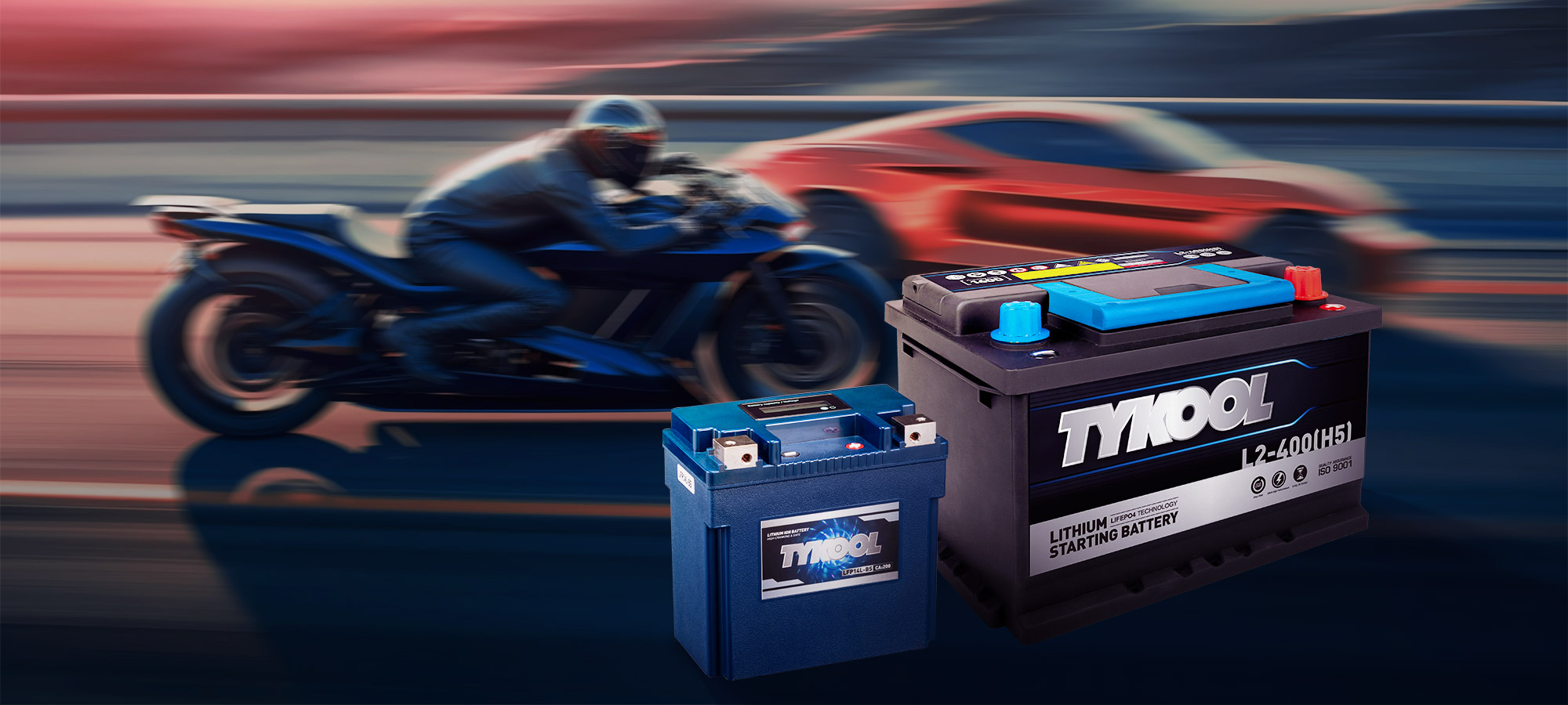 Lithium Motorcycle Battery Series