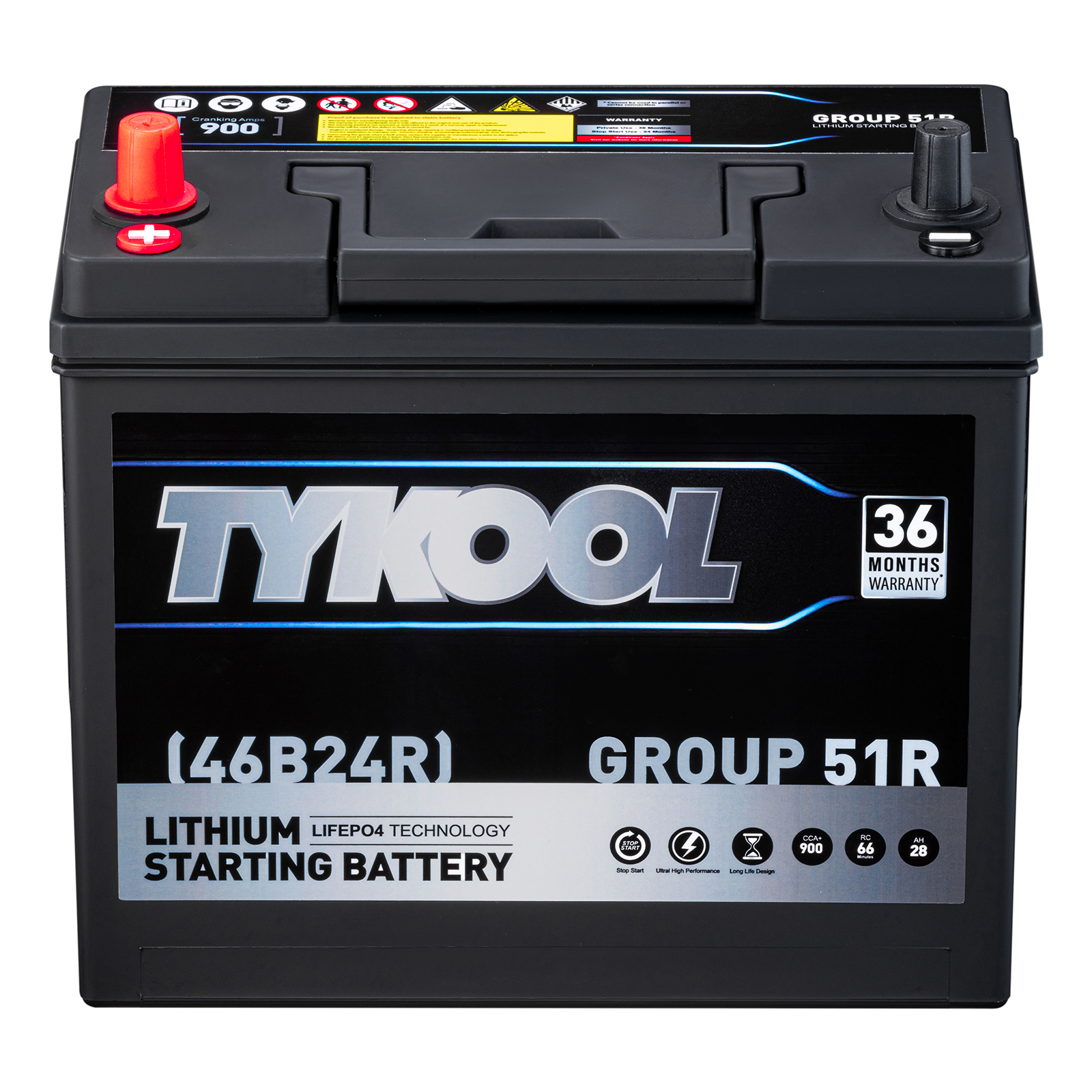 Group51R Auto Lithium Battery