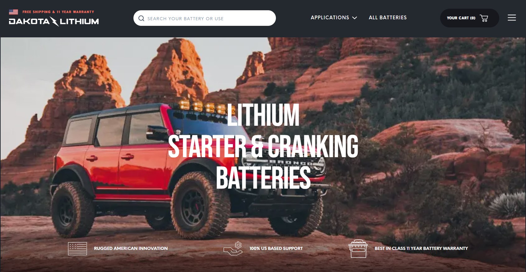 banner - car battery lithium