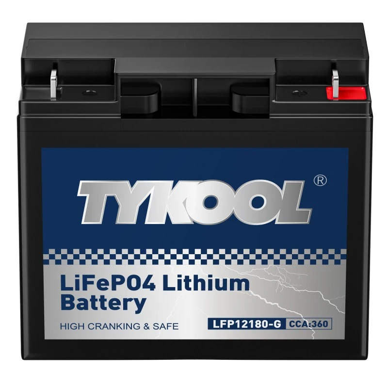 TYKOOL LFP12180G 360CCA Lithium Batteries for Lawn Mowers, Compatible with Generator Battery