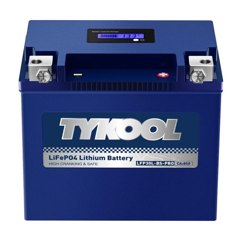 TYKOOL YTX30L-BS-PRO 18Ah 800CCA Long-life Lithium Powersports UTV Jetski Battery