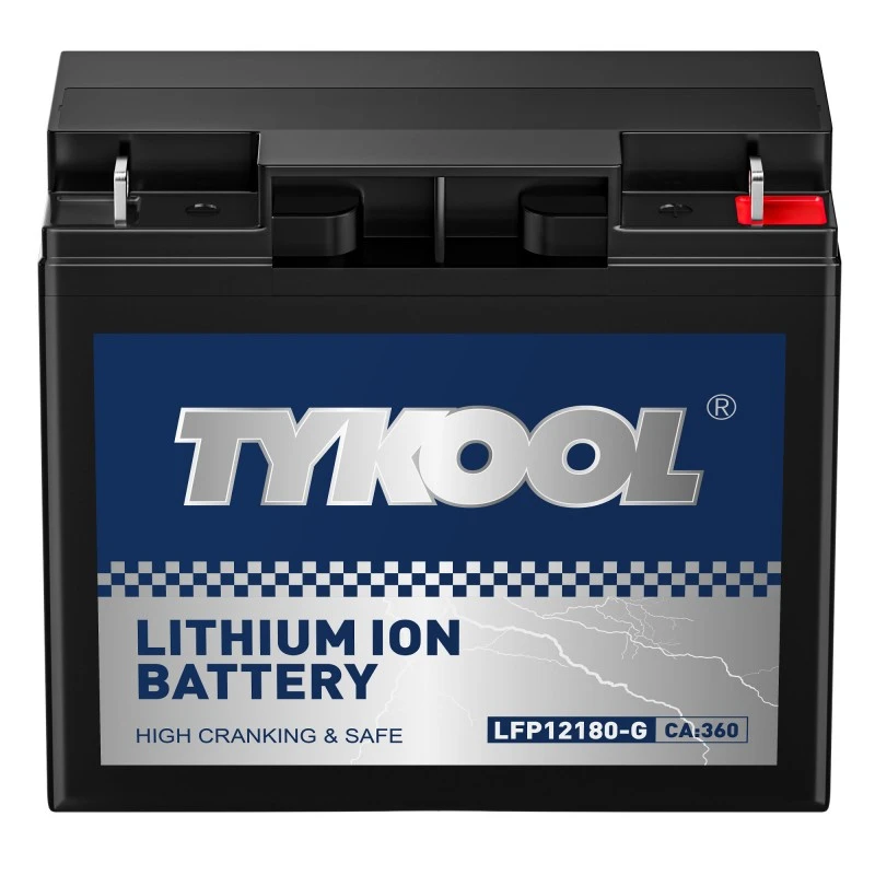TYKOOL LFP12180G 360CCA Lithium Batteries for Lawn Mowers, Compatible with Generator Battery