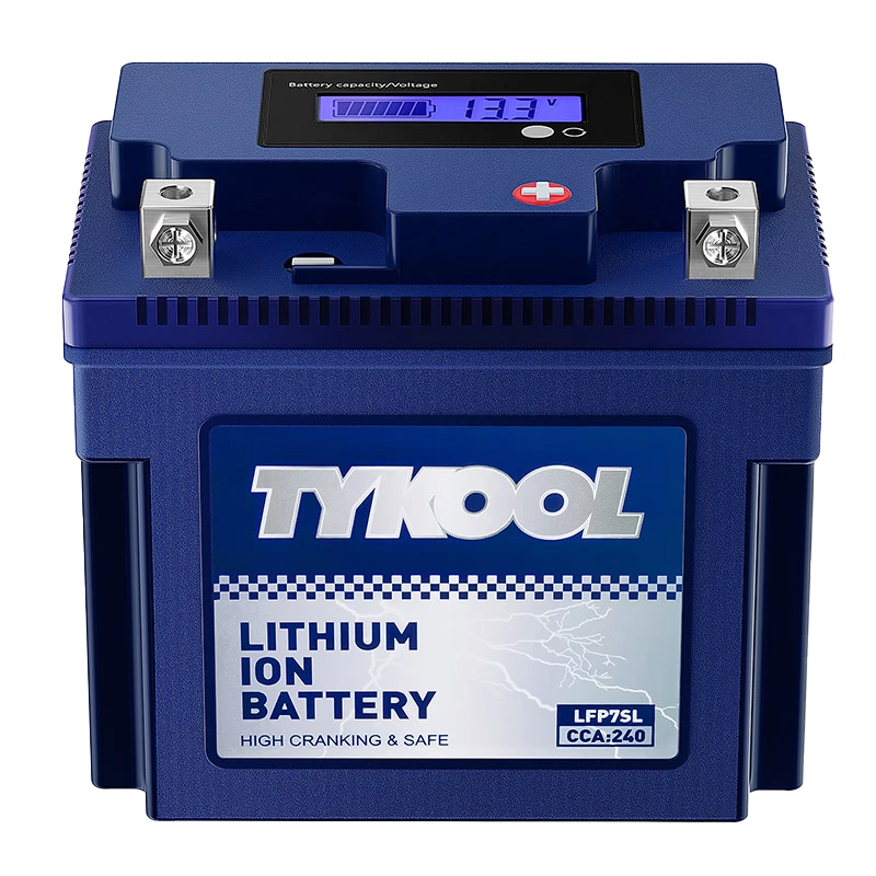 TYKOOL YTZ7S Lithium LiFePO4 12V 4Ah 240 CCA Scooter Motorcycle Battery