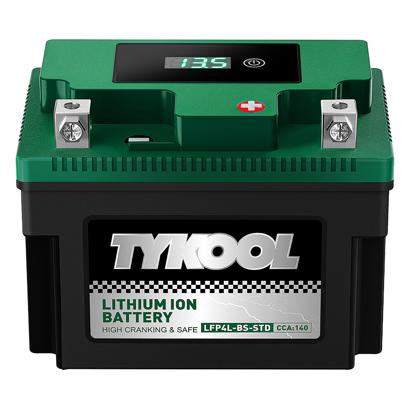 JMT LiFePO4 Lithium Battery – YTX4L-BS, 12V 1.60Ah 96A, 113x69x105mm, Maintenance Free