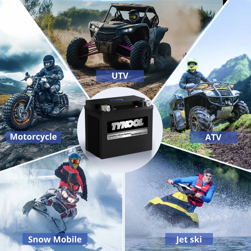 TYKOOL LFP30L-BS-PLUS 800CCA 28Ah Motorcycle UTV ATV PWC Lithium Battery