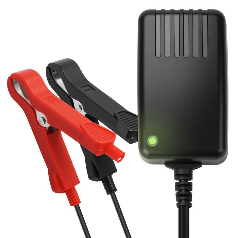 TYKOOL 1A Lithium Battery Charger 12V, Fits for Motorcycle,Car,Trucks,Lawn Mower