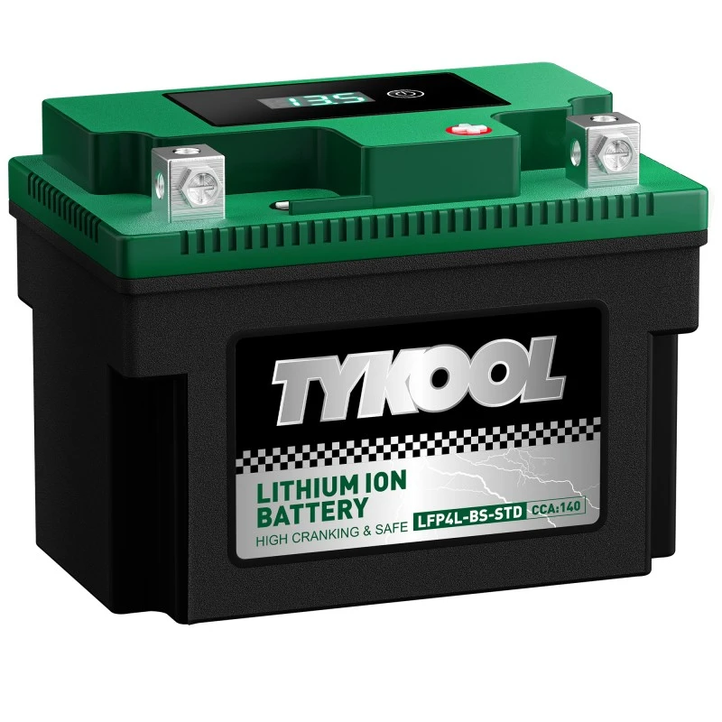 TYKOOL YTX4L-BS 12.8V 140CCA Lithium Powersport Battery Replacement
